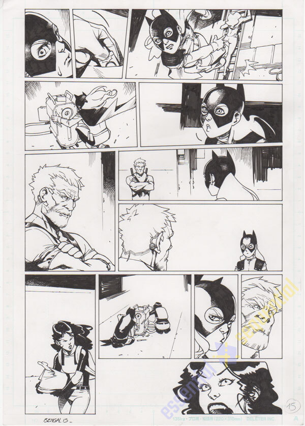 Batgirl Annual #3 p.15 by Bengal