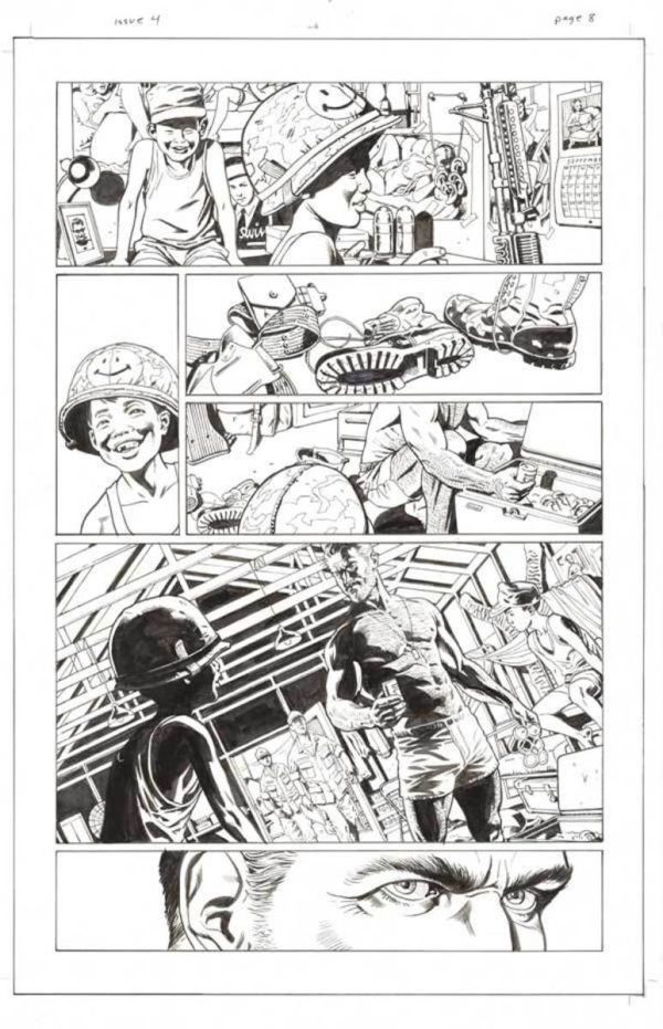 Before Watchmen: Comedian #4 p.08 by JG Jones