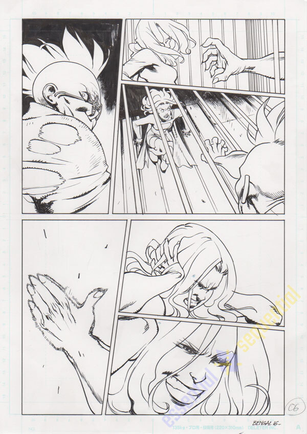 Adv of Supergirl #3 p.06 by Bengal