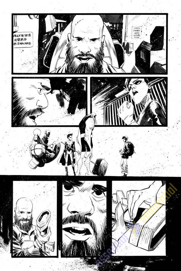 Black Science #27 p.17 by Matteo Scalera