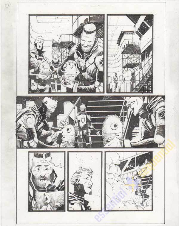 Black Science #25 p.14 by Matteo Scalera