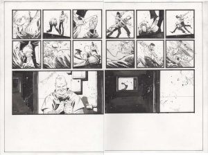Black Science #25 p.24-25 by Matteo Scalera