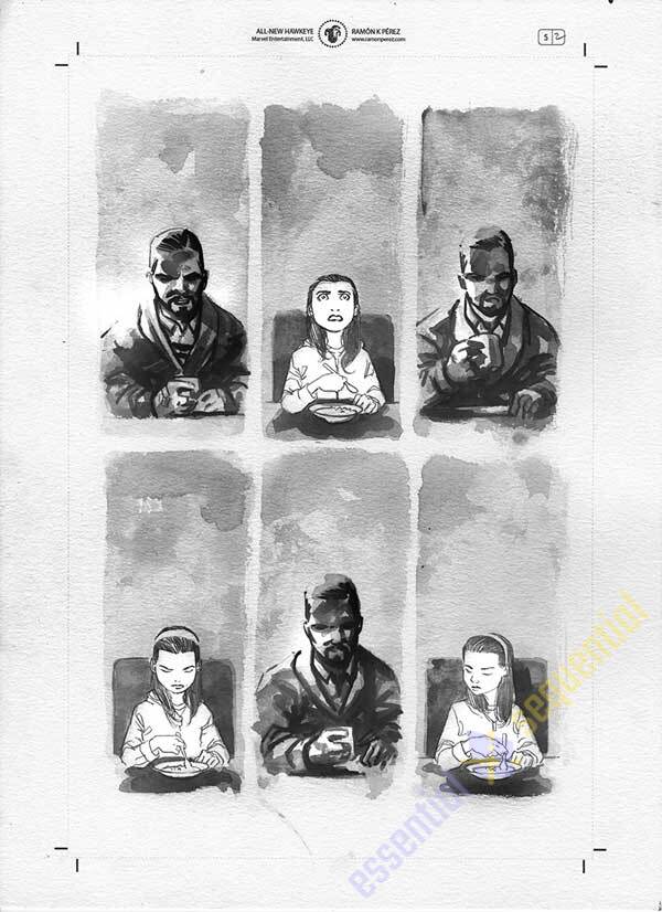 All-New Hawkeye #5 Page 2 by Ramon Perez