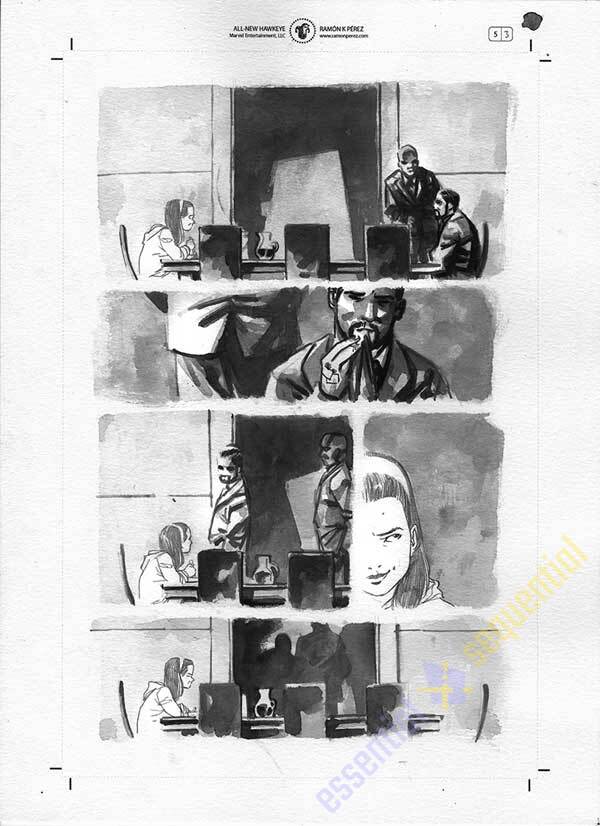 All-New Hawkeye #5 Page 3 by Ramon Perez