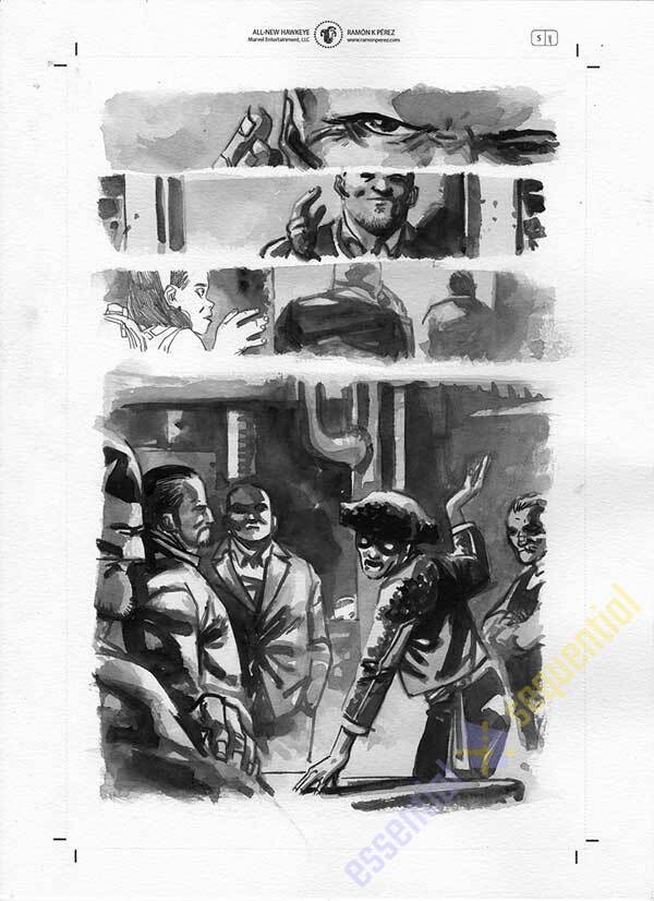 All-New Hawkeye #5 Page 11 by Ramon Perez