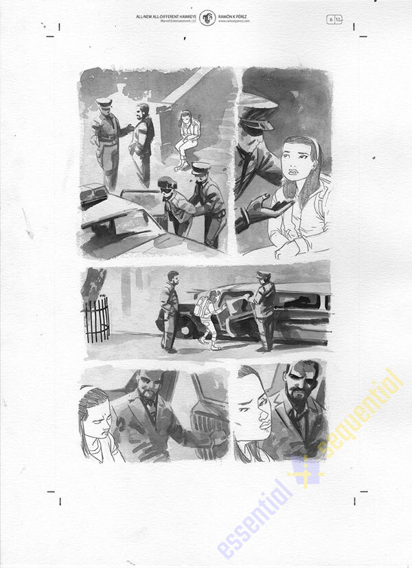 All-New Hawkeye #6 Page 12 by Ramon Perez