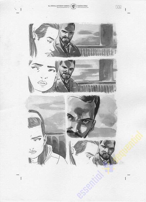 All-New Hawkeye #6 Page 13 by Ramon Perez