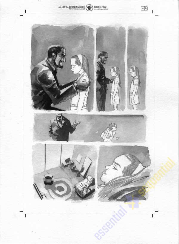 All-New Hawkeye #4 Page 4 by Ramon Perez