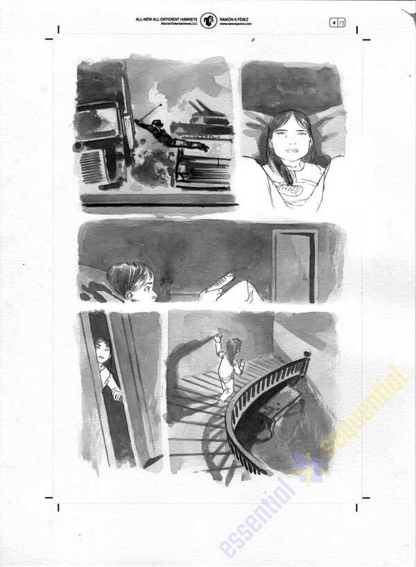 All-New Hawkeye #4 Page 17 by Ramon Perez