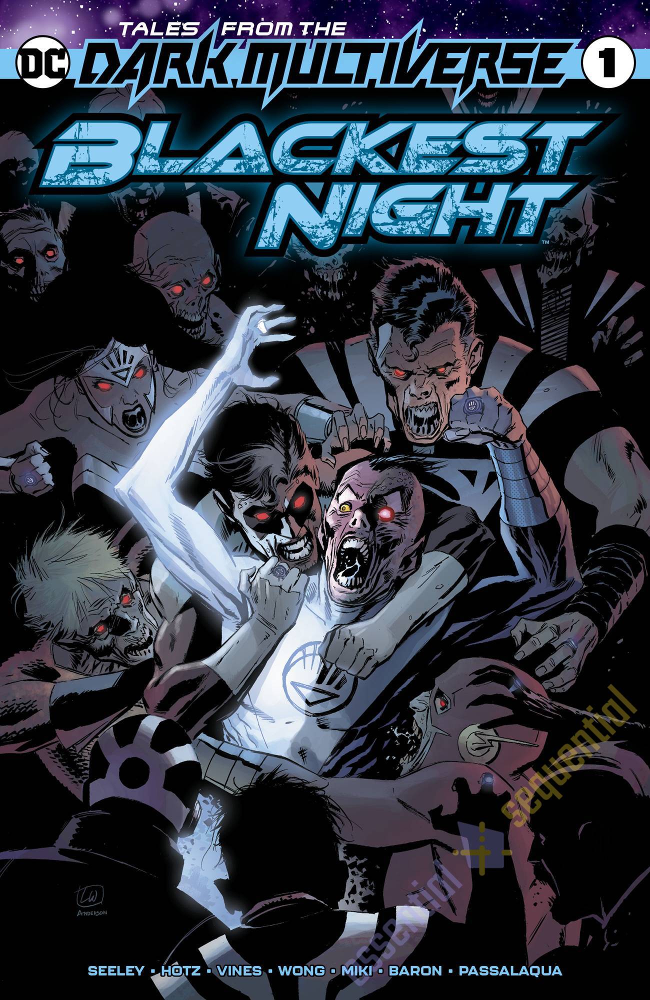 TALES FROM THE DARK MULTIVERSE: BLACKEST NIGHT #1 Cover by Lee Weeks 2 TALES FROM THE DARK MULTIVERSE: BLACKEST NIGHT #1 Cover by Lee Weeks - Image 2