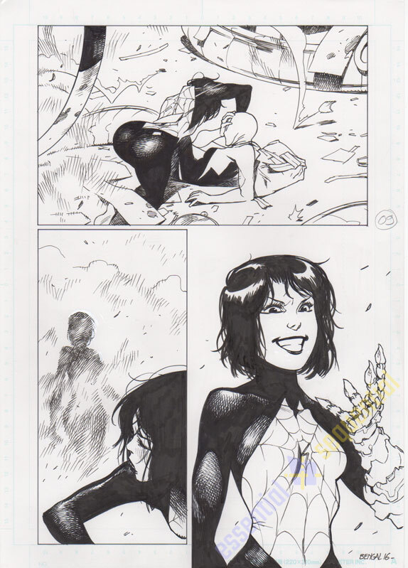 Spider-Gwen #8 p.09 by Bengal