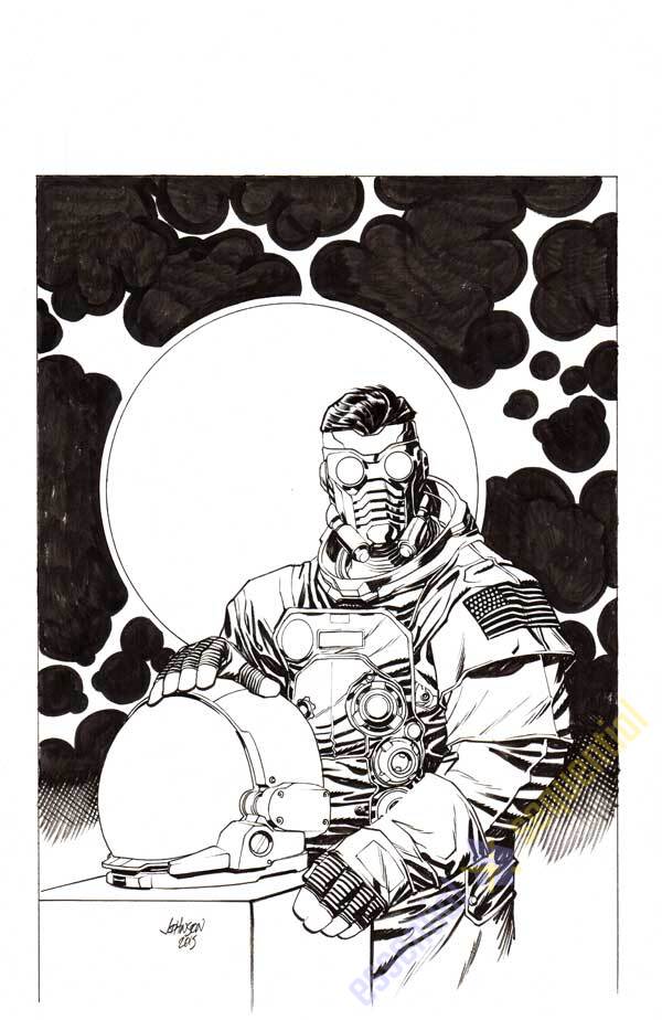 Starlord #1 Cover by Dave Johnson