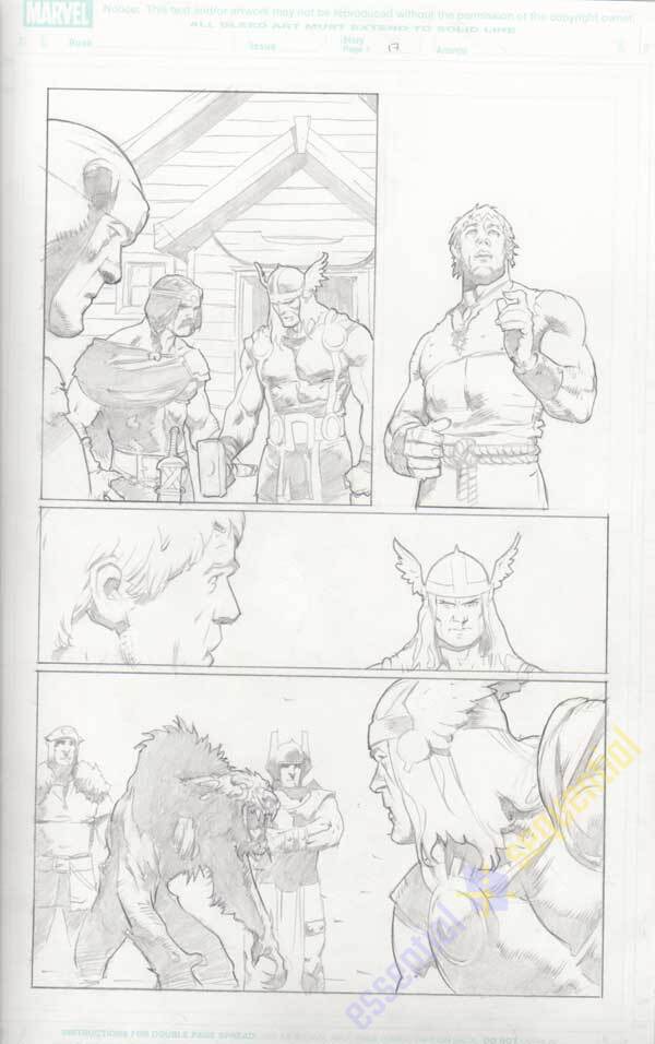 Trial of Thor #32 p.17 by Cary Nord