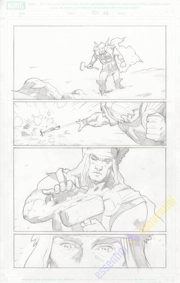 Trial of Thor #32 p.23 by Cary Nord
