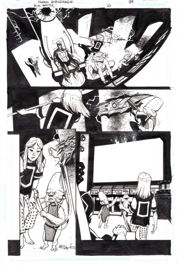 Blue Beetle #11 Page 19 by Rafael Albuquerque