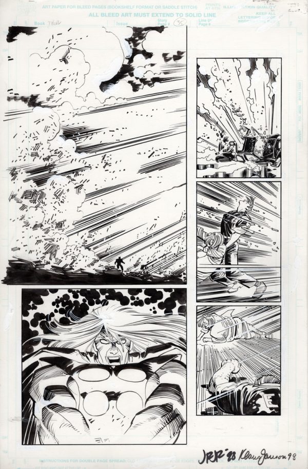 Thor Issue #1 pg.35 by Romita Jr. & Janson