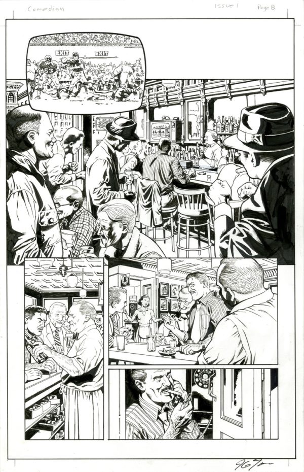 Before Watchmen: Comedian #1 p.08 by JG Jones