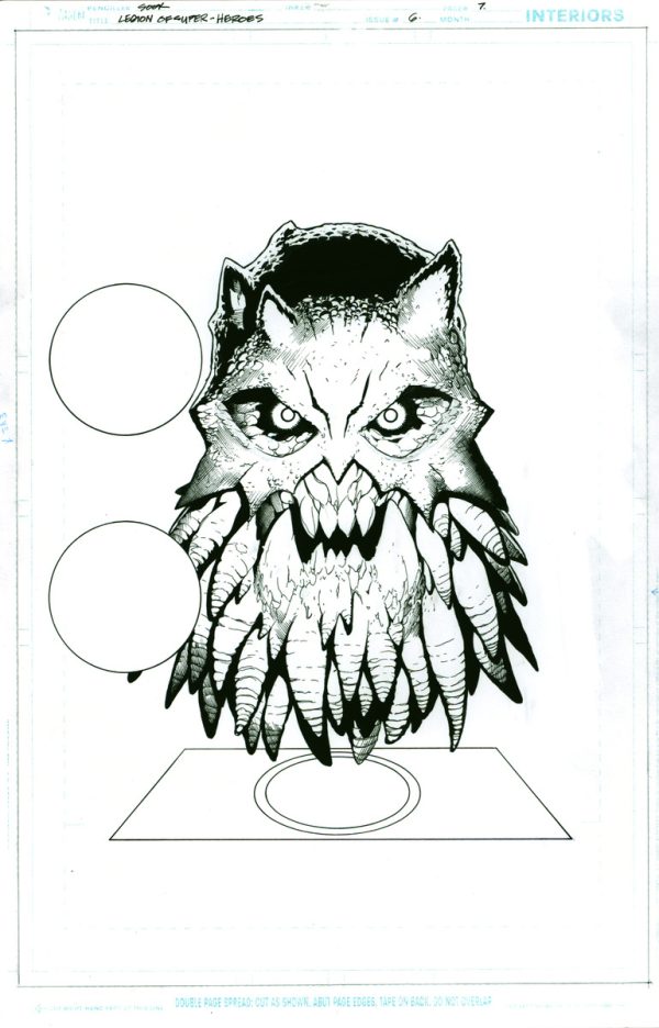 Legion Of Super-Heroes #6 p.07 by Ryan Sook and Wade von Grawbadger