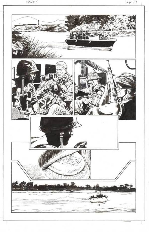 Before Watchmen: Comedian #4 p.17 by JG Jones