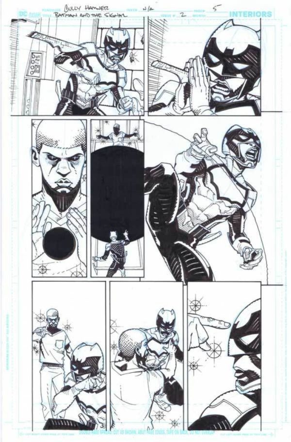 Batman and the Signal #2 p.05 by Cully Hamner