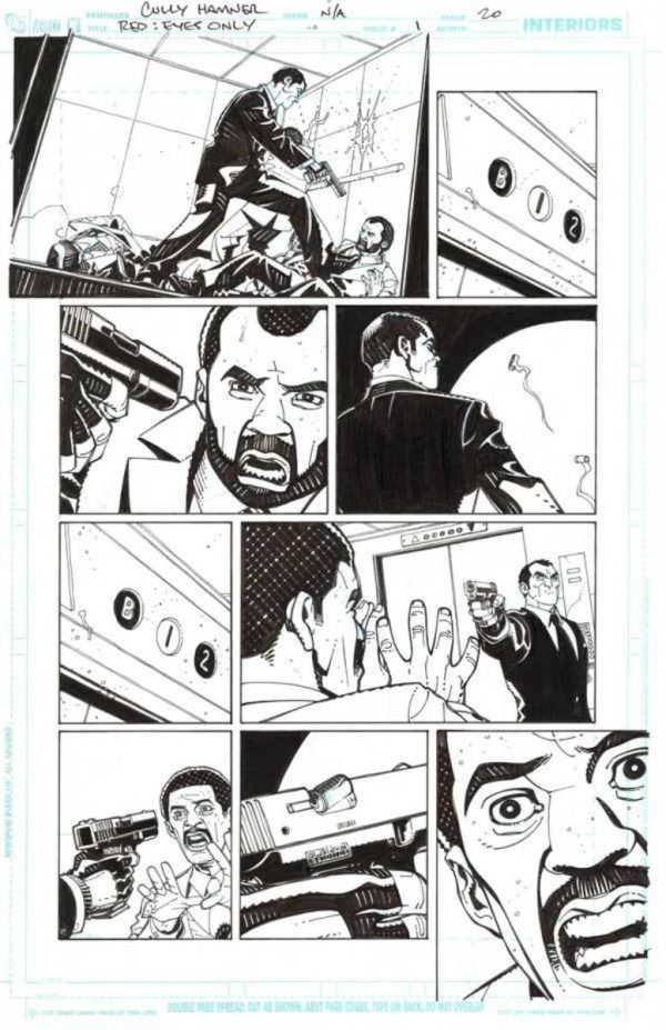 Red: Eyes Only #1 Page 20 by Cully Hamner