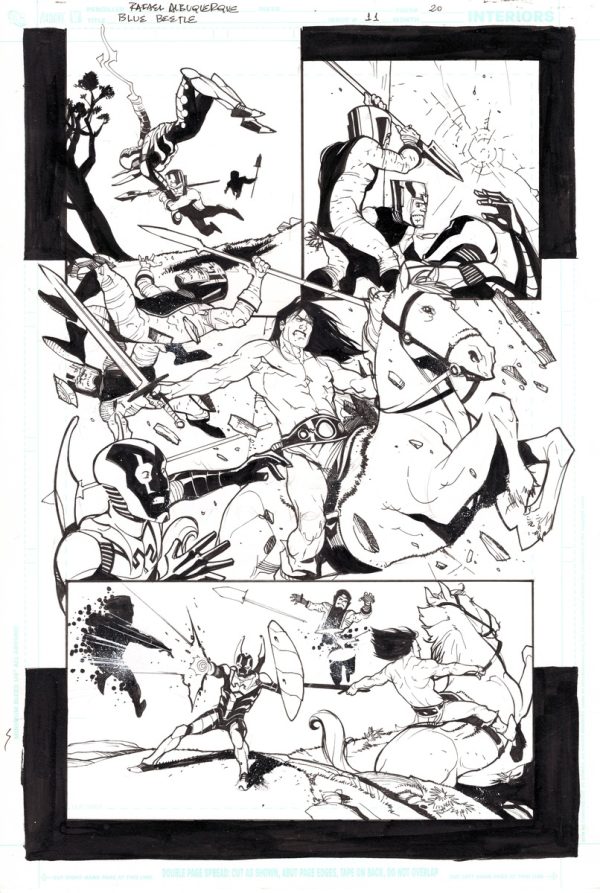 Blue Beetle #11 Page 20 by Rafael Albuquerque