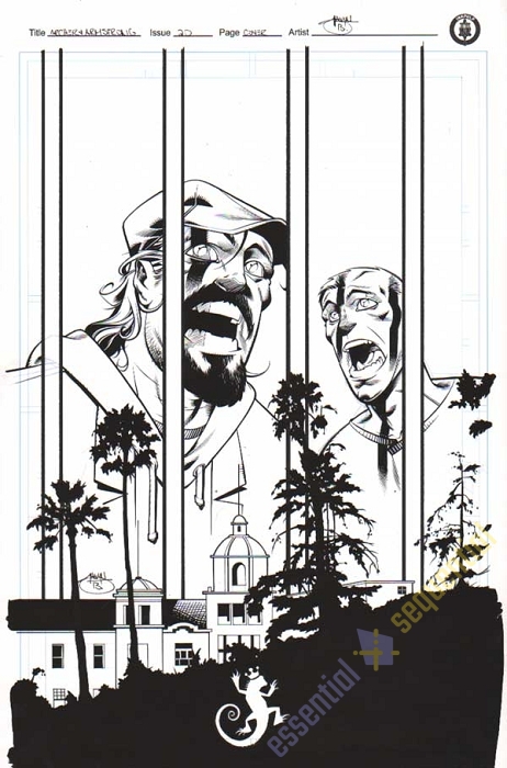 Archer & Armstrong #20 Cover by Shawn Crystal