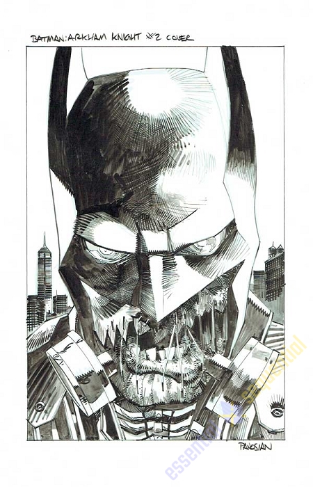 Batman: Arkham Knight #2 Cover by Dan Panosian