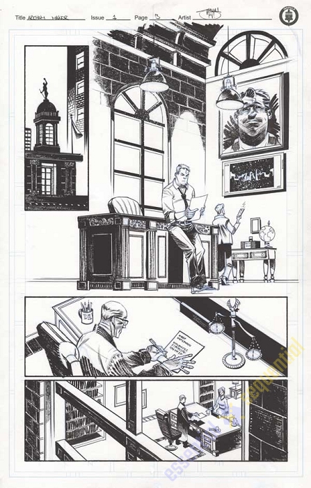 Arkham Manor Issue 1 p.03 by Shawn Crystal