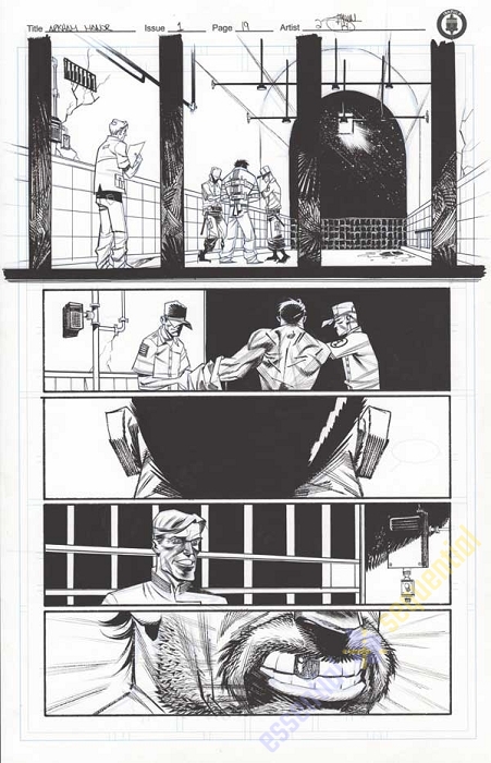 Arkham Manor Issue 1 p.19 by Shawn Crystal