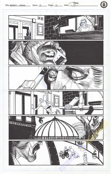 Arkham Manor Issue 2 p.11 by Shawn Crystal