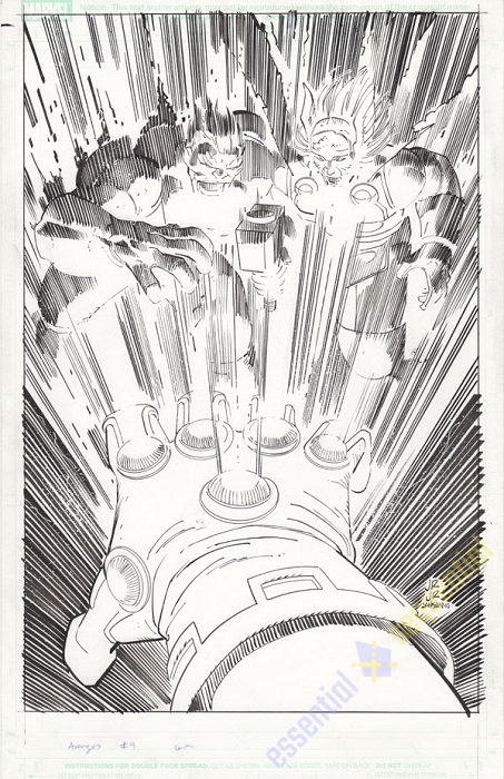 Avengers #9 Cover by Romita Jr. & Janson