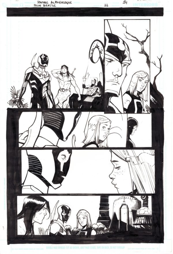Blue Beetle #11 Page 14 by Rafael Albuquerque
