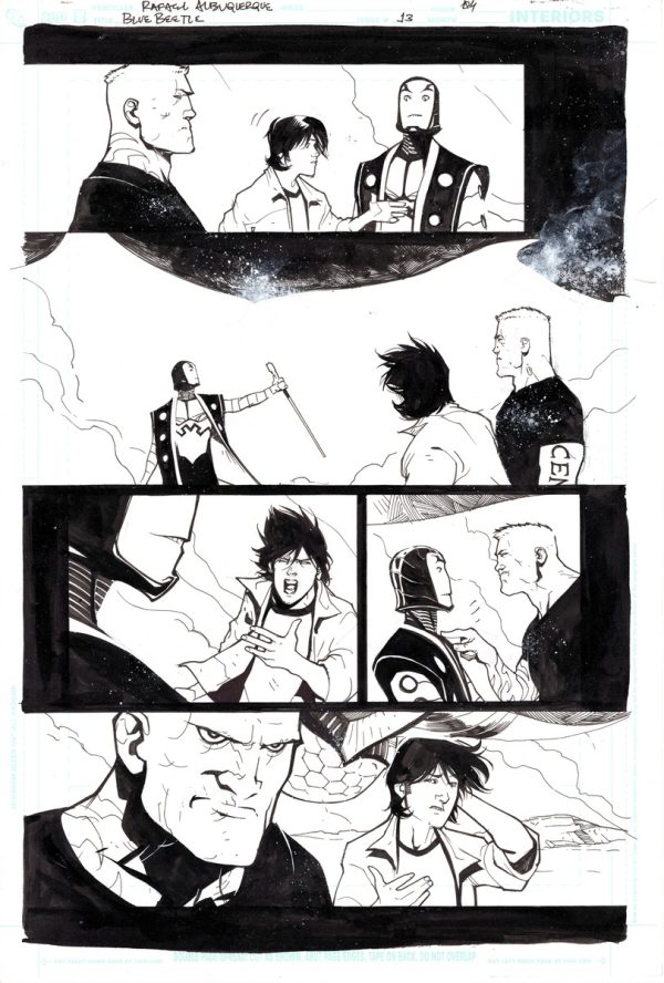 Blue Beetle #13 Page 4 by Rafael Albuquerque
