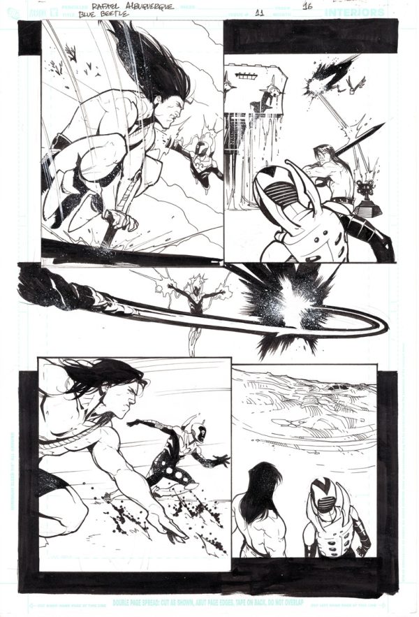 Blue Beetle #11 Page 16 by Rafael Albuquerque