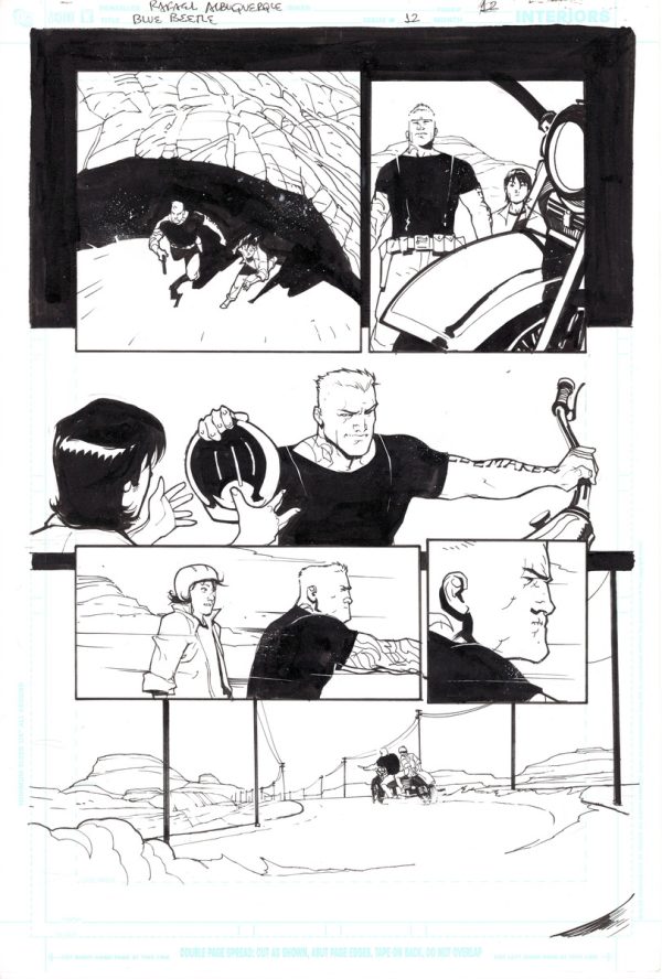Blue Beetle #12 Page 12 by Rafael Albuquerque