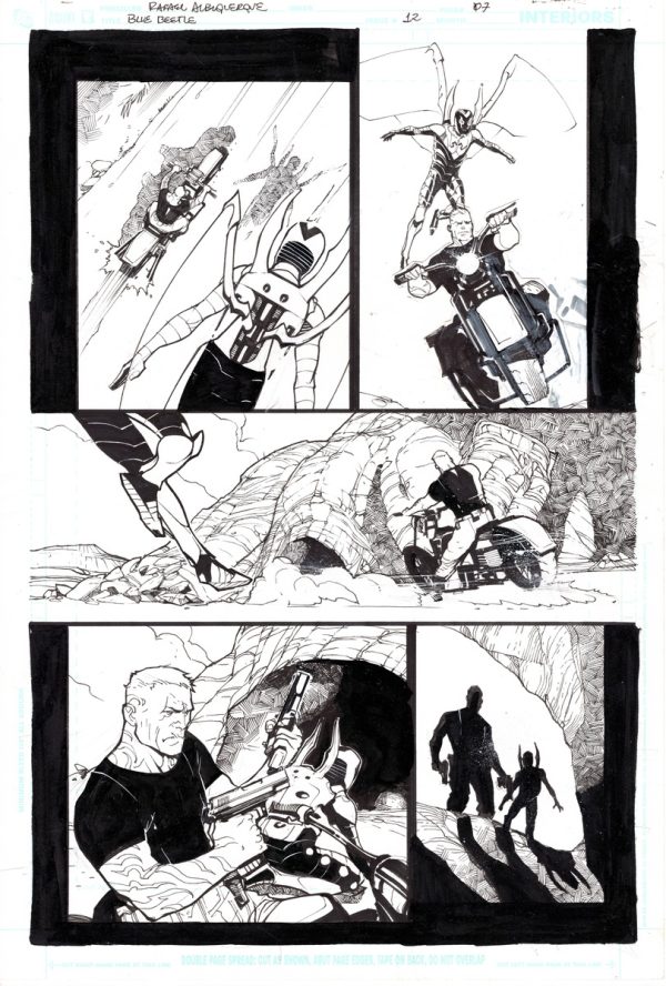 Blue Beetle #12 Page 7 by Rafael Albuquerque