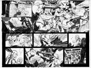 Dead Body Road #3 p.10-11 by Matteo Scalera