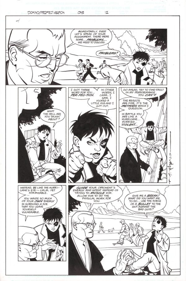 Domino: Perfect Weapon (part 1) #1 p.12 by Brian Stelfreeze