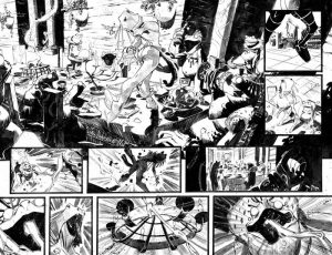 Black Science #1 p.18-19 by Matteo Scalera