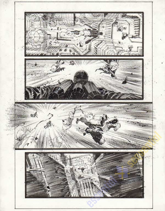 Black Science Issue 15 page 13 by Matteo Scalera