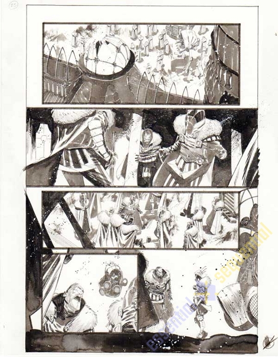 Black Science Issue 16 page 25 by Matteo Scalera