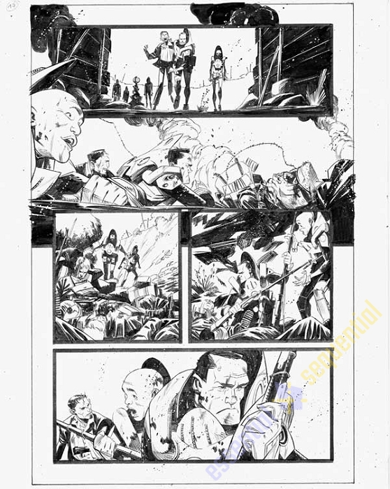 Black Science #2 p.17 by Matteo Scalera