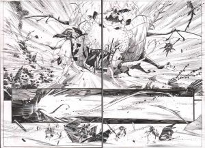 Black Science #7 p.18-19 by Matteo Scalera