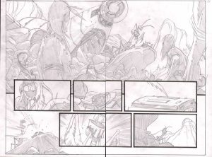 Black Science #8 p.14-15 by Matteo Scalera