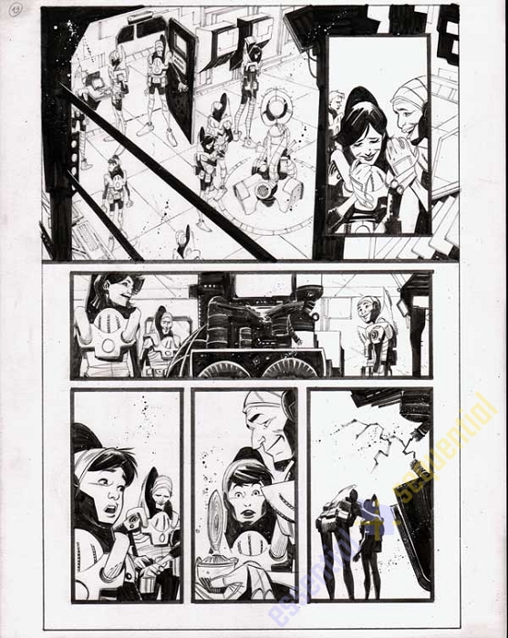 Black Science #3 p.19 by Matteo Scalera