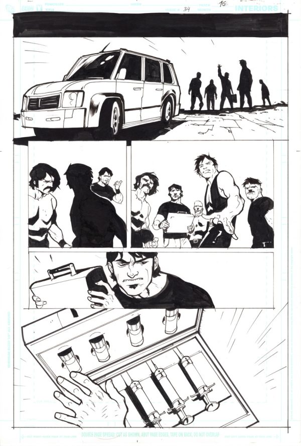 Blue Beetle #34 Page 16 by Rafael Albuquerque