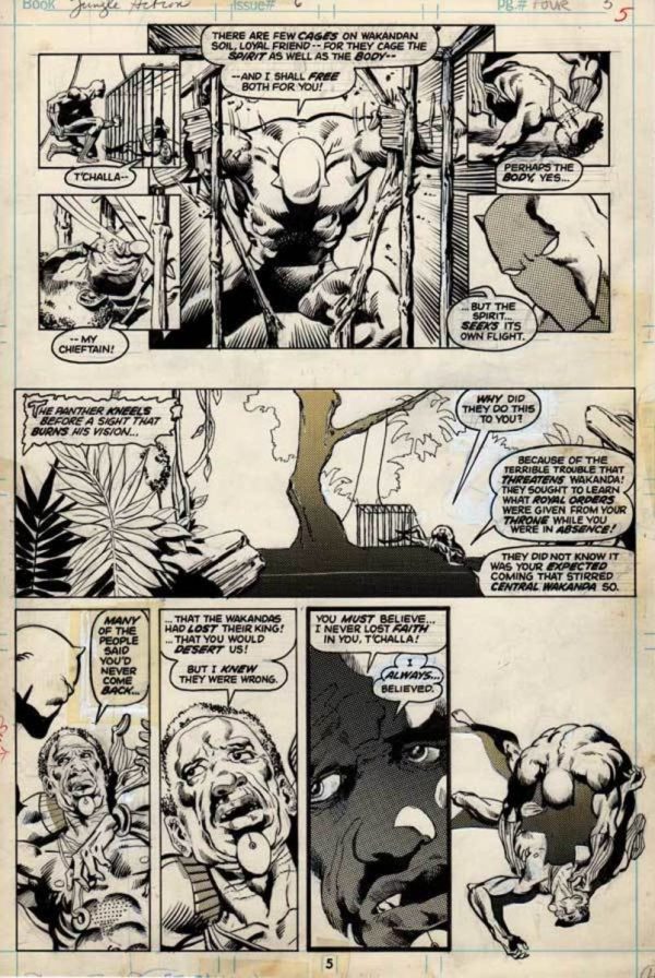 Jungle Action #6 p.05 by Rich Buckler and Klaus Janson