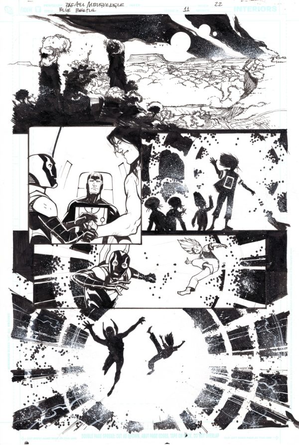 Blue Beetle #11 Page 22 by Rafael Albuquerque