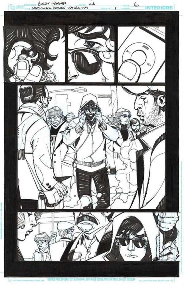 National Comics: Eternity #1 p.06 by Cully Hamner